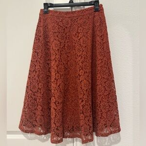 Women’s English Factory Lace Skirt, Size Small (2-4)